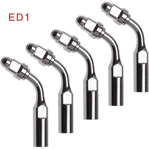 5 pcs 5* ED1 120° Endo Tip File Holder For Satelec NSK DTE Ultrasonic Dental Scaler ED1