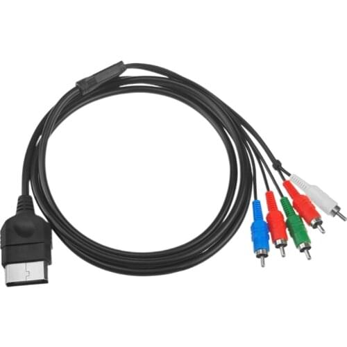 1.8m 1080P HDTV Audio Video Cable AV RCA 0.35 Cord High-Definition Component Wire Compatible with X Box Game Console