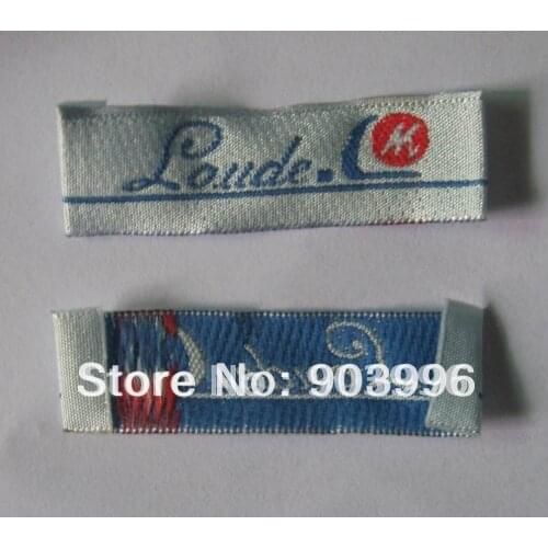 Free shipping customized clothing label,OEM embroidery label,Customized garment/underwear labels/woven labels/logo