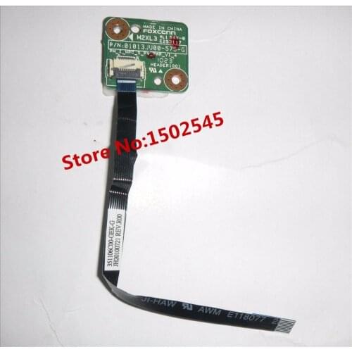 Free Shipping Genuine original laptop switch board for HP Pavilion G62 G72 CQ62 CQ72 switch power board 01013JU00-575-G