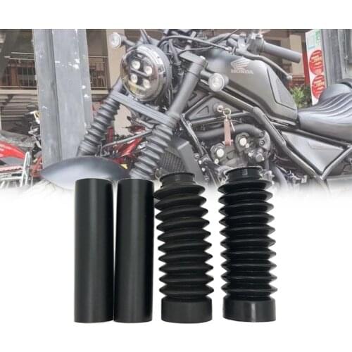 For Honda Rebel CMX 300 500 2017 2018 2019 2020 Motorcycle Front Fork Boot Tube Slider Cover Pipe Protector CMX500 Accessories