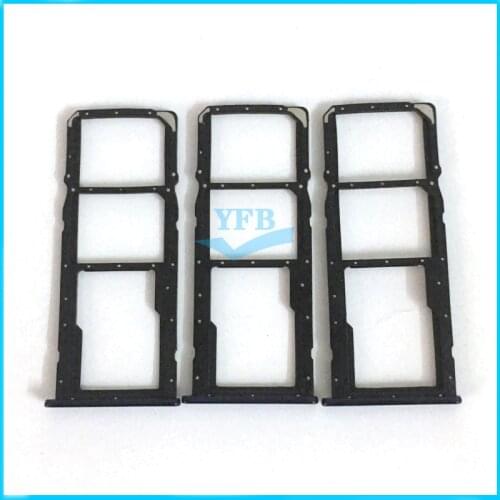 For Huawei Y7 2018 Sim card Tray Micro SD Card Holder Slot Adapter Replacement Part