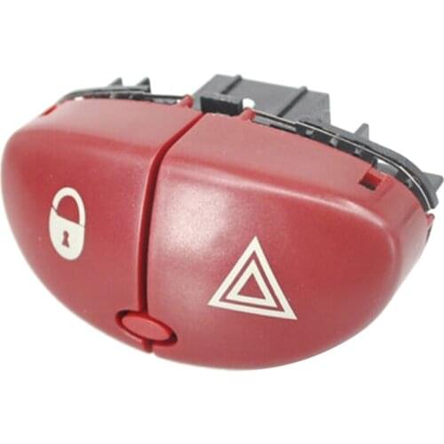 Hazard Warning Flasher Switch Dangerous Light Switch Button for Peugeot 206 207 Citroen C2 6554L0 96403778JK