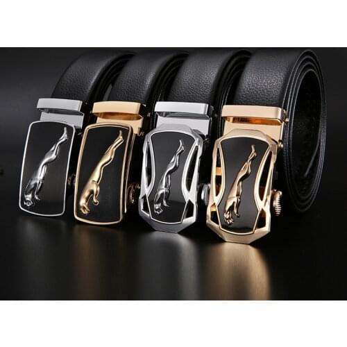 Man Belt Fashion Designed High Quality Leather Pin Buckle Strap Fancy for Cowboy Jeans