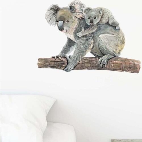 Wall Sticker Living Room Decor Koala Bear For Home Decoration