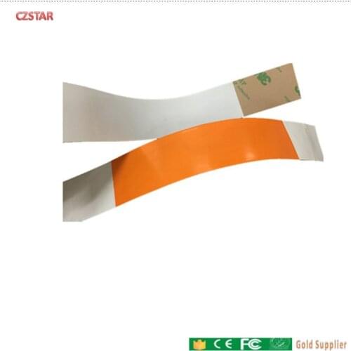 Rfid uhf shoes tag waterproof Tyvek paper material runner shoes uhf marathon tag for Sports Race Timing System school attendance