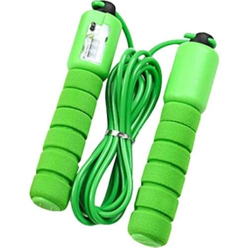 Jump Rope w/ Counter Adult Boxing Exercise Workout Counting Skipping