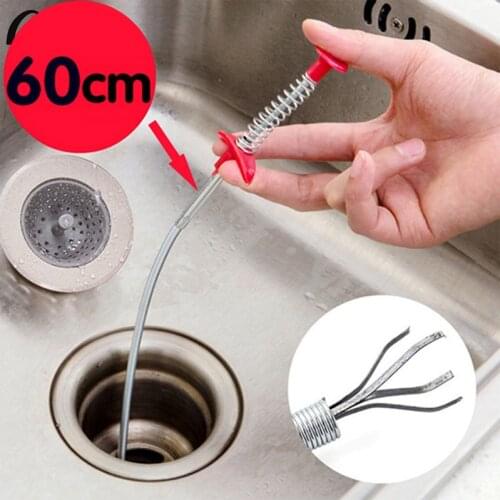 Drain Snake, Toilet, Bathroom Tub, Drain Cleaner Sticks Clog Remover Cleaning Tools Dredging Tools Hair Cleaner for Kitchen Sink