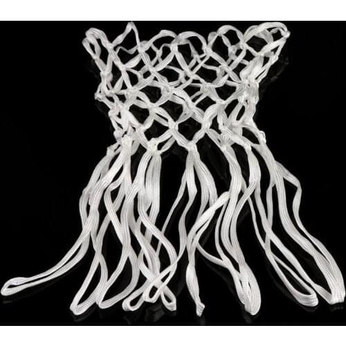 Deluxe Non Whip Replacement Basketball Net Durable Rugged Nylon Hoop Goal Rim Mesh