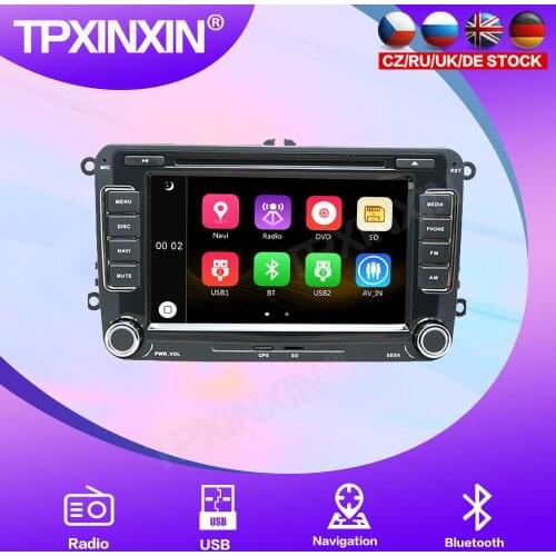 For Volkswagen Universal Windows CE 6.0 MTK 3360 GPS Car Multimedia Player Head Unit Audio Radio Navigtion Built-in Radio Tuner