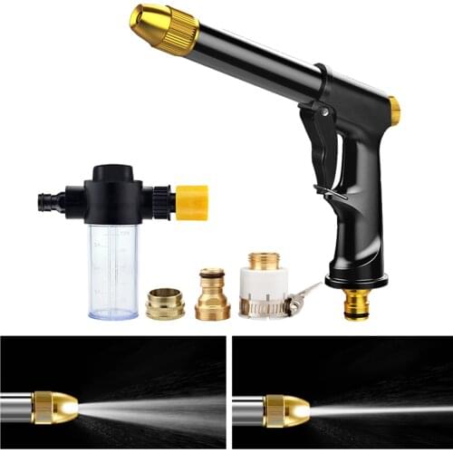 High Pressure Metal Power Water Gun Washing Car Jet Garden Washer Hose Wand Nozzle Sprayer