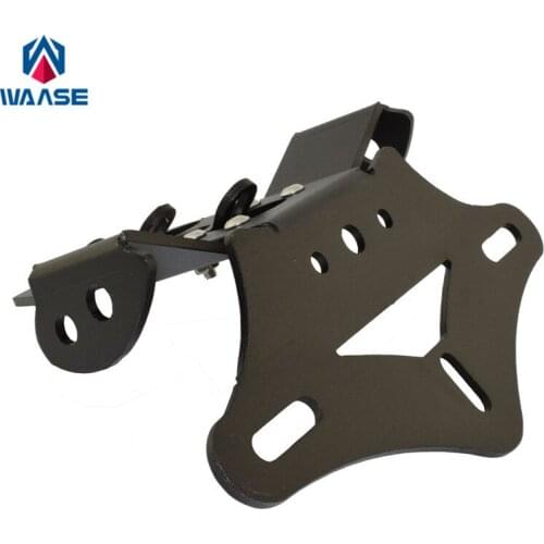 Waase Motorcycle License Plate Holder Frame with LED Light For Honda CBR1000RR 2008 2009 2010 2011 2012 2013 2014 2015 2016