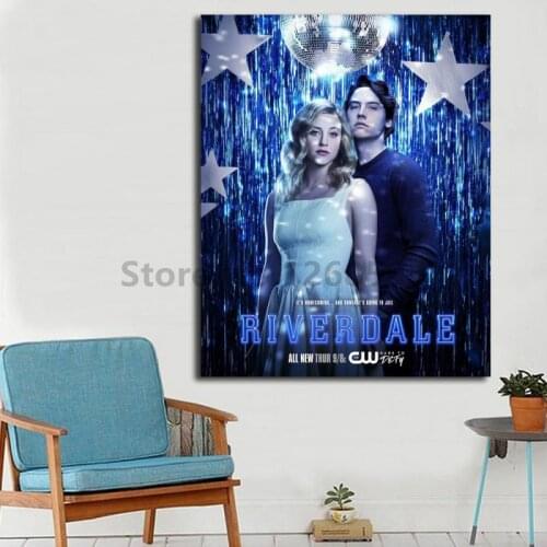 Betty And Jughead Stories Of The CW Riverdale Canvas Painting Print Living Room Home Decor Modern Wall Art Oil Painting Poster