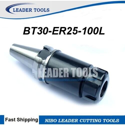 BT30 ER25 100mm CNC ER Collet Chuck,BT30-ER25-100L CNC Milling Toolholder Clamping Collet chuck holder,For CNC Milling Machine