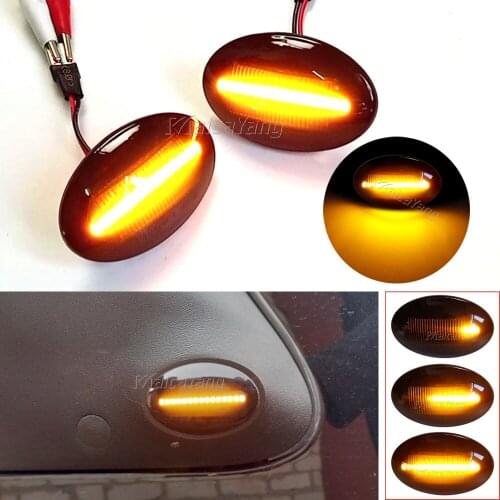 Dynamic LED Side Marker Light For Ford Fiesta III IV MK3 MK4 KA Mondeo I MK1 Transit Tourneo MK6 MK7 Sequential Lamp Indicator