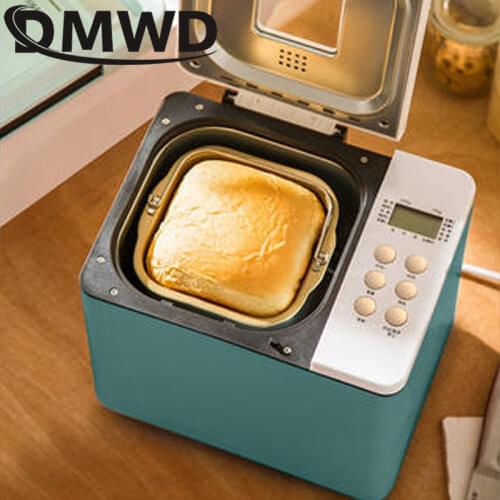 DMWD Multi-Functional Mini Bread Maker Intelligent easy Bread Machine Breadmaker Cooking Tool 450W Automatically sprinkle fruit