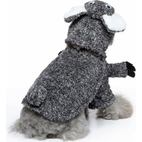 A Pet Halloween Cosplay Costumes Jumpsuits Raccoon Cosplay Dog Clothes for Dogs Clothing Medium Pet Outfits Dress Up