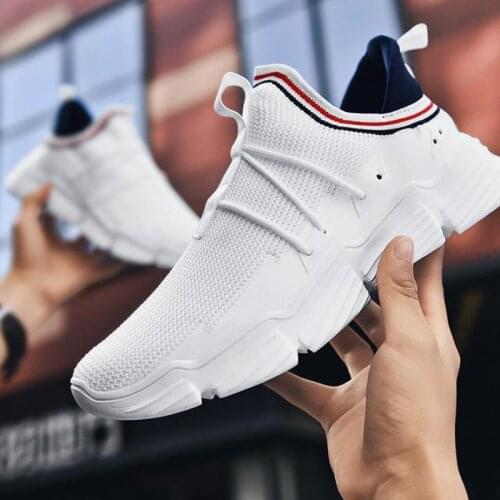 Vogue Men Shoes Leisure Summer Light Breathable Woven Mesh Shoes Superstar Black Casual Shoes Men Sneakers Soft Tenis Trainers