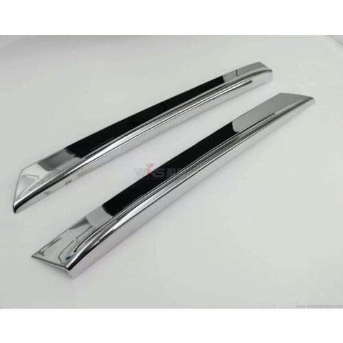 Chrome Rear Window Trim Decorative For Audi Q3 2015 2016 ABS Car-Styling Tuning Accessories