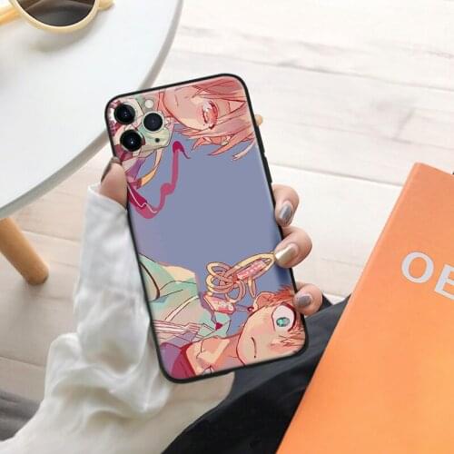 Jibaku shounen hanako kun anime manga art silicone Phone Case FOR iPhone Se 6 6s 7 8 Plus X Xr Xs 11 12 Mini Pro Max Glass Cover