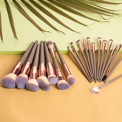 26pcs Makeup Brush Single Foundation Powder Blusher Concealer Highlighter Eyebrow Eye shadow Make Up Brushes Set Cosmetics Tool