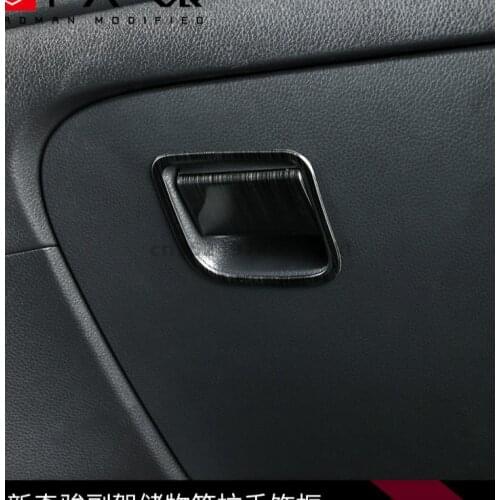 For Nissan X-Trail 2014-2021 Glove box, co-driver storage box, handle, decorative frame, tailgate sequins car accessories
