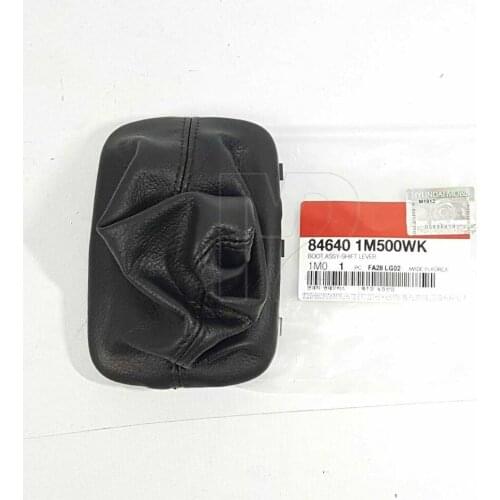 846401M500WK Gear Shift Knob Leather Boots A/T For KIA Forte Cerato 2010 2012 2013