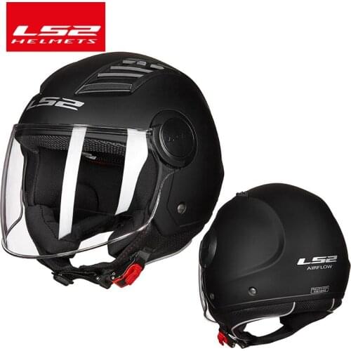 LS2 Airflow motorcycle helmet ls2 of562 open face scooter half face motorbike helmets casco moto capacete