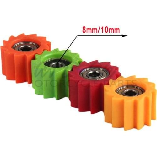 YZF Chain Roller Bottom M8 or M10 Tensioner Pulley Wheel Guide For Yamaha Dirt Bike Motorcross Motorcycle