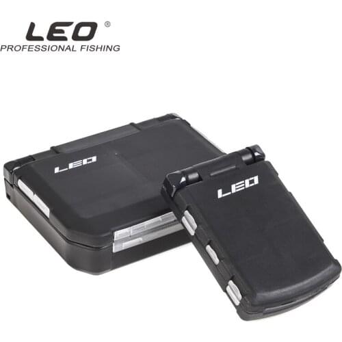 1PC Plastic Black Fishing Tackle Box Fishing Accessories Box Semi-automatic Opening Closing Accessory Case Portable Pesca