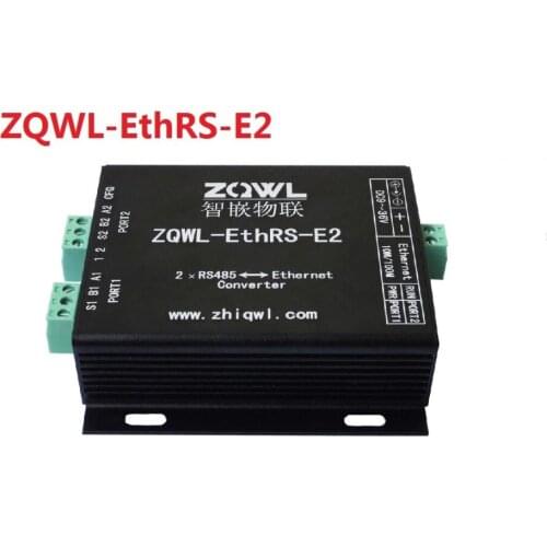 Serial port server/2 RS485 serial port to Ethernet network to serial port/Modbus TCP/RTU