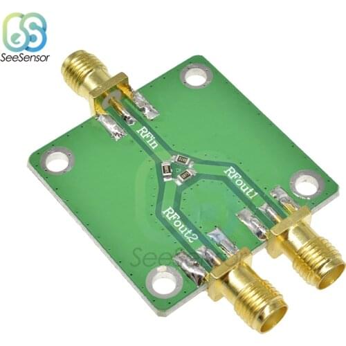 1 split 2 DC-5G 6dB RF Microwave Resistor Power Splitter Power Distributor Module Radio Frequency Divider