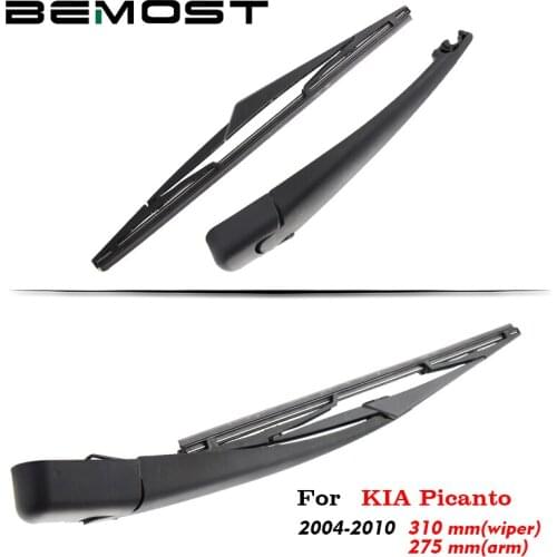 BEMOST Auto Car Rear Windscreen Wiper Blade Arm Soft Natural Rubber For Kia Picanto Hatchback 2004 2005 2006 2007 2008 2009 2010