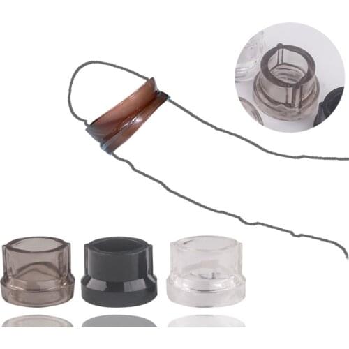 Silicone Reuseable Penis RING Foreskin Complex Cock Rings Glans Penis Block Head Glan Condom Sex Toys For Men Delay Ejaculation