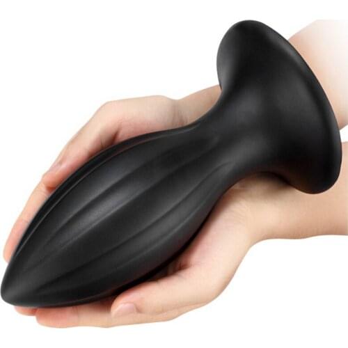 Spiral Anal Plug Dildo Sex Toys For Women/Men Masturbators Deep Thrust Dilator Vaginal Anal Big Butt Plug Sucker Anal Toys