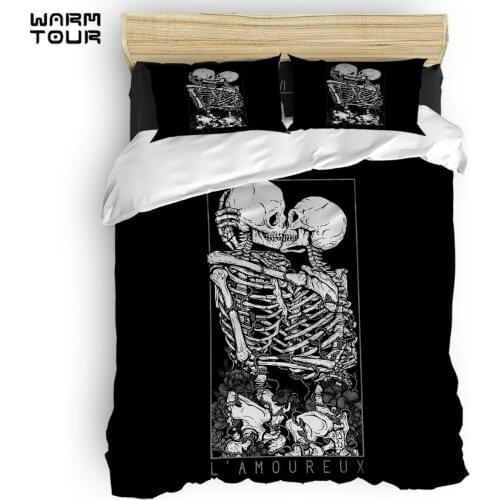 WARMTOUR Duvet Cover The Lovers Duvet Cover Set 4 Piece Bedding Set For Beds DHL Shipping Method
