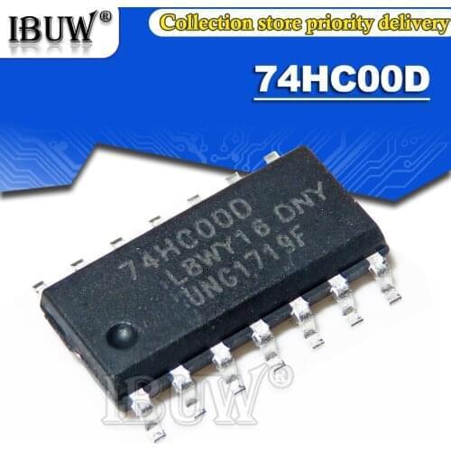 100PCS SN74HC00D SOP14 74HC00D SOP-14 74HC00 SOP