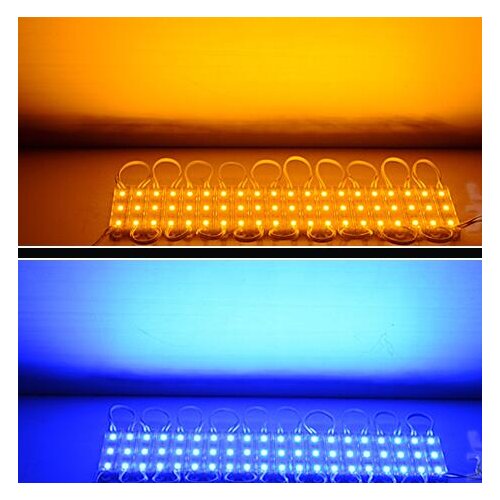 5630 3 LED Module lighting for sign DC12V Waterproof superbright smd led modules Cool white / Warm white/Blue/Red color