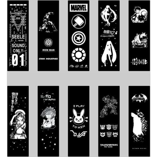 Customizable patterns Charge Light backplate use for Computer Case Side DIY Acrylic Board Size 260*100*6mm ARGB support AURA