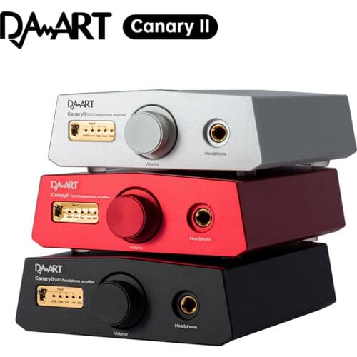 DAART Yulong Canary II ESS9038Q2M DSD512 PCM768KHz CanaryII DAC Decoding Headphone Amplifier