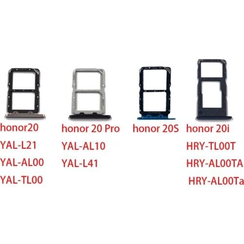 For Huawei Honor 20 Honor 20 Pro Honor 20S Honor 20i Sim card slot card holder