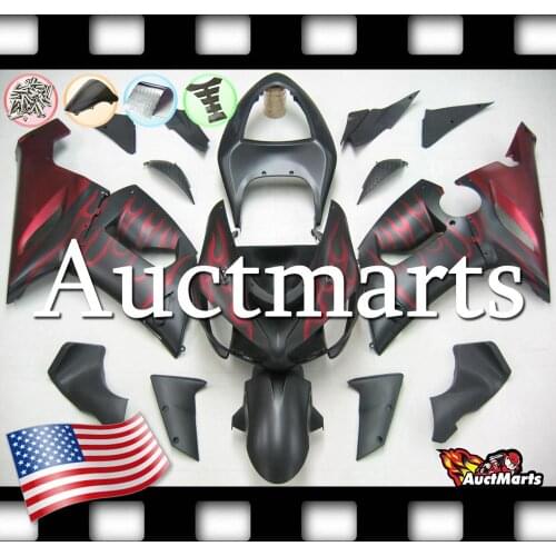 For Kawasaki Ninja ZX6R 636 2005 2006 05 06 Injection Mold Fairing Kit (P/N:3b18)
