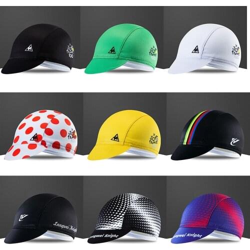 2021 Classic Cycling Caps Quick Dry Bike Wear Hats Breathable Bicycle Caps Free Size Elastic Men And Women