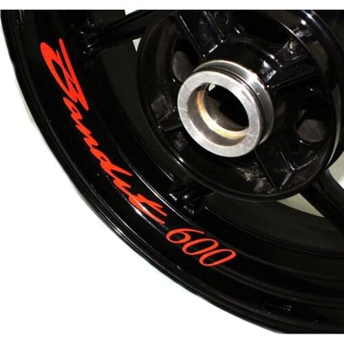 Motorcycle Wheel Sticker Decal Reflective Rim Bike Motorcycle Suitable for SUZUKI BANDIT 600