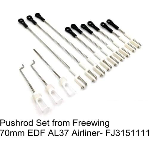 Pushrod Set for Freewing 70mm EDF RC Jet Airplane - FJ3151111