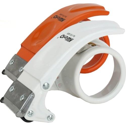 Metal 48mm Packaging Tape Dispenser 2" Prevent-Reverse Packing Seal Machine Tape Cutter