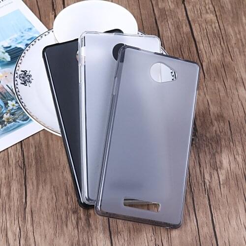 Soft Case For BQS 5504 Strike Selfie Soft Silicone TPU Protection High Quality Pudding Anti Skid Silicone Phone Back Cover