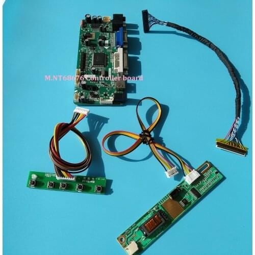 Kit for N170C2-L02 VGA Signal 1 lamps LVDS Display Panel Controller board DVI HDMI 30pin 1440X900 Screen Driver 17"