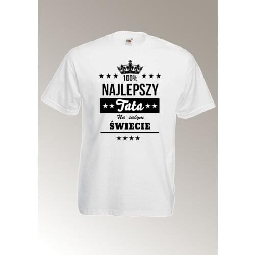 Najlepszy Tata Poland Koszulka Smieszna Polish T-Shirt Polska Prezent Dla Taty MenS 2019 Summer New Style Men T Shirt Creator