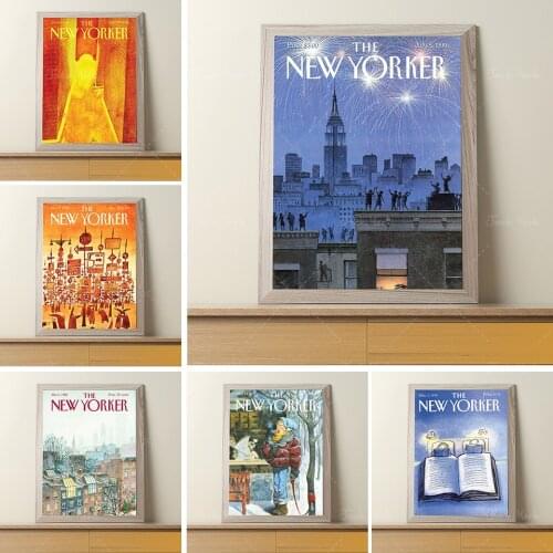 The New Yorker 1999 November 8 Magazine Cover Print Poster Wall Art Picture Canvas Painting For Living Room Home Decor